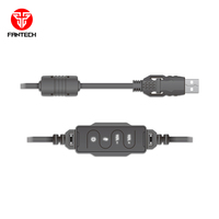 Fantech Shenzhen Hg11 Harga Pabrik Kualitas Tinggi Desain Unggulan Perangkat Lunak Driver Kustom Headset Gaming 7.1 Rgb