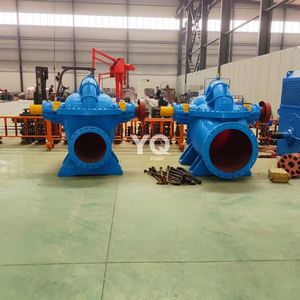 Large Flow Horizontal Farm Agricultural Irrigation Centrifugal Double <b>Suction</b> Water <b>Pump</b> - Product Image 3