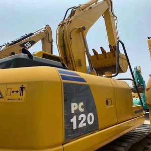 Komatsu รถตักดินไฮดรอลิกแบบ PC120มือสองเหมาะสำหรับงานก่อสร้าง/ขุดเพื่อการเกษตร - Product Image 4