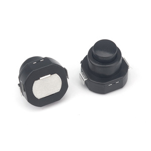 11A tự khóa nút nhấn nút chuyển đổi công tắc đèn pin tròn nhỏ Công Tắc Nút cung cấp điện - Product Image 2