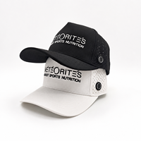 Gorra de Béisbol de 5 Paneles, Impermeable, con Perforaciones Láser, Logotipo Bordado en 3D, Transpirable, de Secado Rápido, para Deportes al Aire Libre, Personalizable