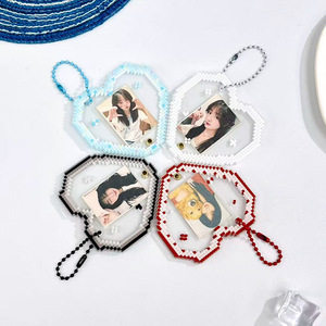 <span class=keywords><strong>Porte</strong></span>-clés Cadre <span class=keywords><strong>Photo</strong></span> Cœur en Acrylique Transparent – Hommes et Femmes Peuvent <span class=keywords><strong>Mettre</strong></span> des Photos – Petit <span class=keywords><strong>Porte</strong></span>-Cartes à Suspendre – Vente en Gros Usine - Product Image 2