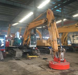 Imán de elevación <span class=keywords><strong>electro</strong></span> de chatarra en excavadora - Product Image 3