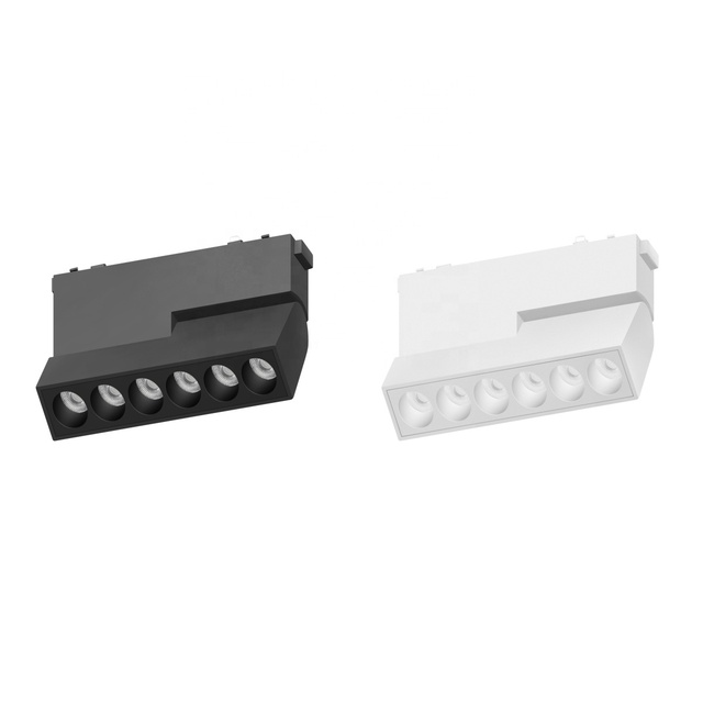 LED Magnetic Folding Grille Lights 48V Magnetic System With Ultra Thin Track Rail