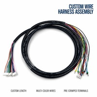 Harnais de câblage électrique personnalisé sur mesure XPB Factory, assemblage de câbles multi-connecteurs pour équipement industriel