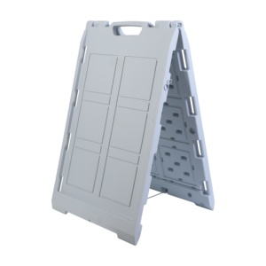 Rak Display A-Frame Profesional untuk Toko Ritel, Toko Pop-Up, Pameran Dagang, dan Promosi di Trotoar dengan Pemberat Air - Product Image 4
