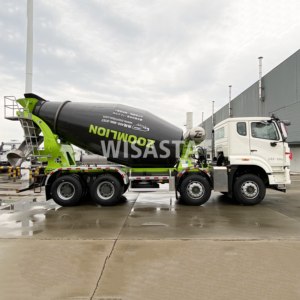 Construction Machine Brand New HOWO NX 340Hp 12Cubic Meters Capacity Zoomlion Diesel Engine Concrete Mixer Truck - Product Image 4