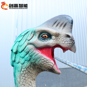 <span class=keywords><strong>Oviraptor</strong></span> de dinosaurio de fibra de vidrio grande de 3,5 metros para exteriores - Product Image 2