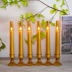 Kakoya Bougie électronique sans flamme à <span class=keywords><strong>LED</strong></span> longue durée pour la décoration intérieure Vacances-pour Pâques Halloween Ramadan pour les fêtes de fin d'année - Product Image 4