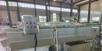 Ligne de traitement des fruits et légumes SHENGHE avec contrôle PLC, fonctions de lavage, séchage et tri, pour fruits à coque