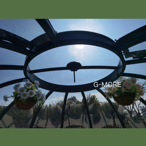 Serres <span class=keywords><strong>de</strong></span> <span class=keywords><strong>jardin</strong></span> en aluminium personnalisables <span class=keywords><strong>haut</strong></span> <span class=keywords><strong>de</strong></span> <span class=keywords><strong>gamme</strong></span>, garantie d'usine <span class=keywords><strong>de</strong></span> 20 ans pour le cadre, qualité d'exportation - Product Image 4