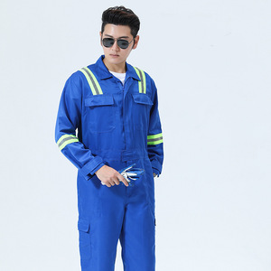 Uniforme <span class=keywords><strong>de</strong></span> <span class=keywords><strong>Trabajo</strong></span> <span class=keywords><strong>de</strong></span> Algodón Ignífugo <span class=keywords><strong>de</strong></span> Alta Visibilidad, <span class=keywords><strong>Ropa</strong></span> <span class=keywords><strong>de</strong></span> <span class=keywords><strong>Trabajo</strong></span> Unisex Reflectante <span class=keywords><strong>de</strong></span> Seguridad para Minería, Petróleo y Gas, Overol FRC - Product Image 6