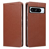 Casepert Étui portefeuille de luxe en cuir pour téléphone Google pixel 9 Pro / 9 Pro XL 5G Flip Cover With Holder Bag Antichoc Phone Pouch