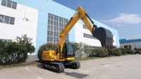 Excavatrice sur chenilles d'occasion de 13,5 tonnes avec moteur Weichai, cisaille hydraulique puissante, prix compétitifs