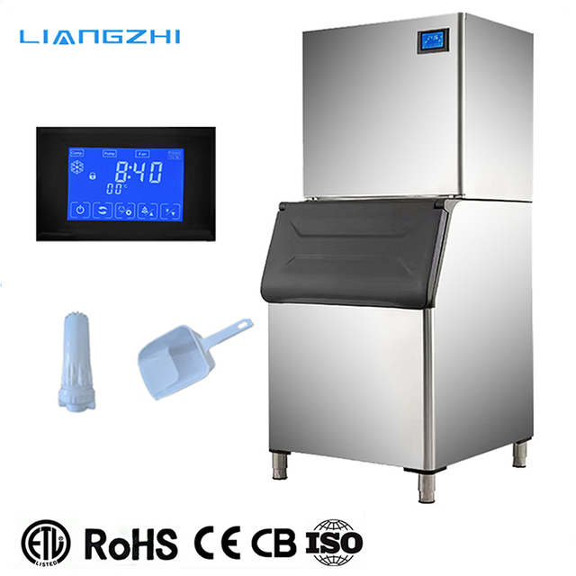 Stainless Steel Grade 500kg/24h Ice Making Machine Nugget Ice Maker for Sale