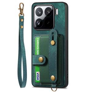 Cho Moto G điện 2024 5G/G35/G55/G45 dây đeo cổ tay ban nhạc thẻ khe cắm điện thoại trường hợp bìa, Wallet trường hợp đối với Redmi turbo3 5G/14C/Lưu ý 13 - Product Image 1