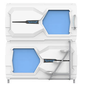 Hôtel japonais moderne Appartement Loft <span class=keywords><strong>Sleepbox</strong></span> Lits Capsule Lit double Sleep Pod - Product Image 2