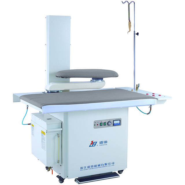 Vacuum Blowing Ironing Table With Build-In Steam Generator High Quality Machine