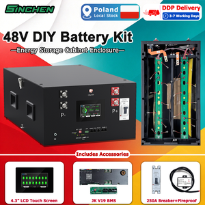 Caja de Batería LiFePO4 48V DIY con Envío DDP desde la UE, Incluye BMS JK V19, Interruptor de 250A, Dispositivo Ignífugo, Kit DIY de 51.2V para Sistema de Energía Doméstico - Product Image 1