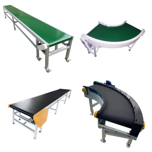 Endüstriyel PVC PVK yükleme boşaltma otomatik teslim parsel ekspres bant konveyör gıda ve içecekler için uygun - Product Image 2