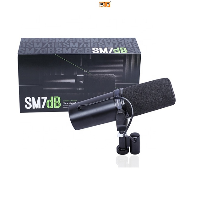 SM7dB Professional Studio Recording Handheld Dynamic Microphone System with XLR for Live Streaming and Noise Cancelling