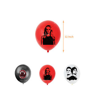 Set de Decoración para Fiesta de Cumpleaños con Temática de la Película The Vampire Diaries, Pancartas Sangrientas Horribles, Globos, Adornos para Pasteles, Artículos para Eventos - Product Image 4