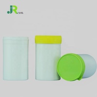 Soins de santé, conteneur de complément alimentaire recyclable en HDPE de 120 ml, flacon de pilules pour vitamines, impression à l'écran