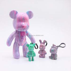 Artecho, Oferta, Vinilo Graffiti, Pintura Fluida DIY, Muñeco de Oso para Pintar, Alcancías para Niños y Adultos, Bearbrick - Product Image 6