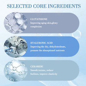 Juego de glutatión personalizado a granel, Etiqueta Privada, brillo de la piel, hidratante, glutatión, juego para el cuidado de la piel - Product Image 3