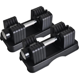 5LB 15LB 25LB 35LB 45LB 55LB <strong>Set</strong> <strong>of</strong> Adjustable Dumbbells Free <strong>Weights</strong> Dumbbells Kit <strong>for</strong> <strong>Women</strong> Men - Product Image 1