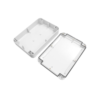 Boîtier de jonction extérieur étanche IP67 en plastique ASA pour montage sur poteau, 200*65*280mm, avec joint d'étanchéité, pour PCB électrique industriel