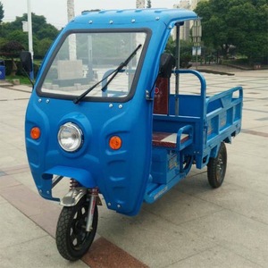 Precio al por mayor de fábrica Triciclo de carga eléctrica Transporte agrícola de buena calidad con diseño de cuerpo cerrado - Product Image 4