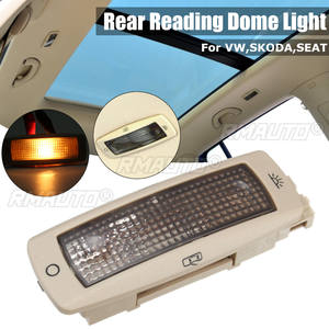 Lampe de lecture arrière de voiture, lampe de plafond pour VW Golf Passat Tiguan, pour Skoda Fabia Superb, pour Seat Leon 3B0947291 - Product Image 1