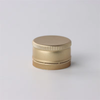 Bouchons ROPP pré-filetés en aluminium de couleur or et argent de 28mm, doublure en silicone à l'intérieur pour couvercle de bouteille de finition de bouteille à vis