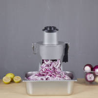 Máquina Cortadora de Frutas y Verduras Comercial de Alta Calidad, Procesador de Alimentos, Ensaladera, Rebanadora de Repollo para Restaurante