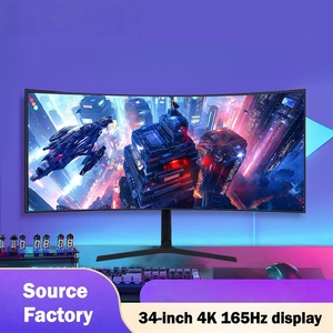 Moniteur de jeu incurvé haute résolution de 34 pouces, taux de rafraîchissement élevé de 165 Hz, écran ultra large pour PC de jeu - Product Image 3