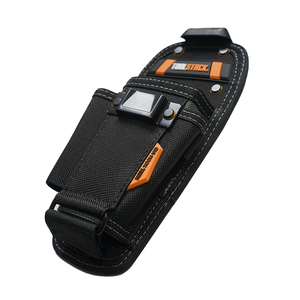Échantillon gratuit, sac de ceinture à outils pour charpentier, multi-poches, personnalisable, de haute qualité, ceinture à outils en polyester durable, pochette pour électricien - Product Image 1