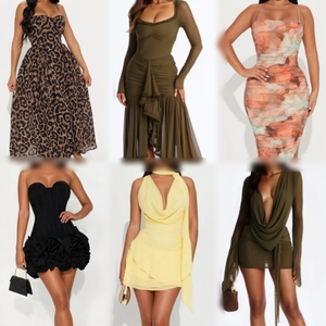 Vestido de Fiesta Casual sin Mangas para Mujer, Estilo Línea A, Largo hasta el Suelo, de Satén, Cintura Natural, Poliéster, Estampado Floral, para Adultos - Product Image 2