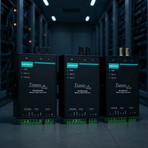 Convertidor de Serie a Fibra Óptica Moxa TCF-142-S-SC RS-232/422/485 de Grado Industrial - Product Image 3