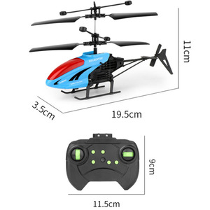 Khuyến mại Mini RC máy bay trực thăng đồ chơi 2.5 kênh máy bay cho người mới bắt đầu điện nguồn ngoài trời sử dụng giá rẻ giá - Product Image 2