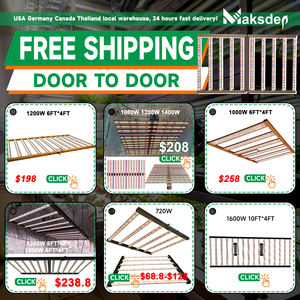 MAKSDEP Cuerpo de aleación de aluminio para interiores Luces LED para cultivo de plantas Espectro completo Rojo 660nm para aplicaciones <span class=keywords><strong>Bloom</strong></span> para dispositivos Samsung - Product Image 6