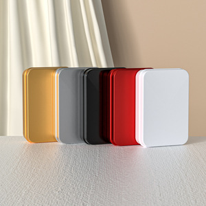 Vente en gros RTS 8.8*6*2cm petit couvercle carré en métal à charnière boîte en fer blanc RTS boîtes en <span class=keywords><strong>porcelaine</strong></span> à charnière thé <span class=keywords><strong>alimentaire</strong></span> bonbons chocolat emballage Logo - Product Image 3
