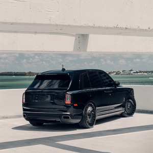 Rines Deportivos Forjados <span class=keywords><strong>de</strong></span> 18 19 20 21 22 23 24 Pulgadas, 6061T6, Negro Brillante, para Autos Deportivos, Compatibles con Mercedes Benz GLE GLS Clase G G63 - Product Image 3