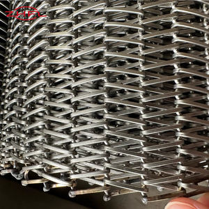 ตู้หุ้มฉนวนกันการกัดกร่อนแบบกำหนดเอง # 40 # 50 # 60 # สายพานลำเลียงทนความร้อนเกรดอาหาร 80 ชนิด ทอเชื่อมต่อแบบโค้งงอได้ - Product Image 3