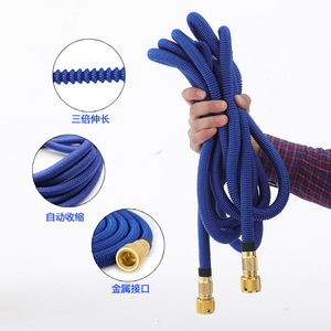 Metal Water Gun <b>Set</b> With Adjustable <b>Spray</b> Copper Head Zinc Alloy Handle TPR Hose For Car Washing And Plant Watering - Product Image 4