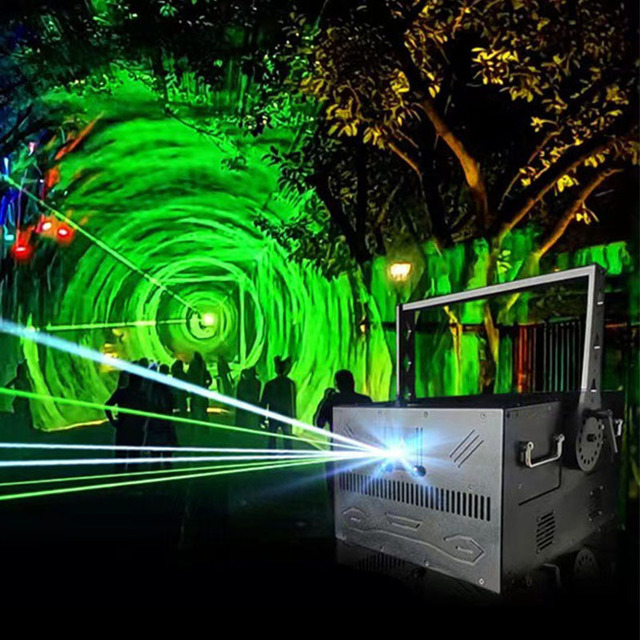 2w 3w 5w 10w Laser Show ILDA 3d Laser Projector Party Disco Stage Full Color Lazer Animation Dj Laser Lights for Night Club