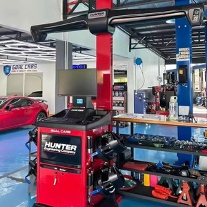Machine d'alignement de roues 3D de type élévateur avec affichage numérique, 250W, capacité 40kg, vitesse d'équilibrage 140 tr/min, équipement de service automobile pour pneus, France - Product Image 2