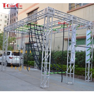 Populaire parcours extérieur obstacle flottant instable pont <span class=keywords><strong>ninja</strong></span> guerrier - Product Image 6