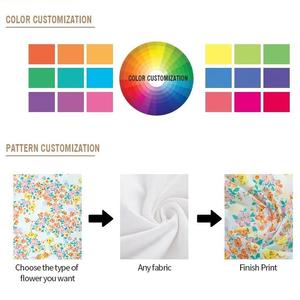Voile de Algodón Estampado Digital Personalizado al por Mayor de Zhejiang, Tela Ligera de Alta Calidad para Prendas de Niños y Niñas - Product Image 4
