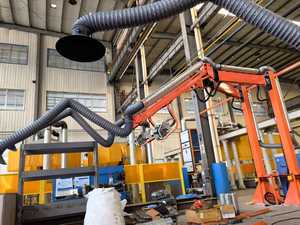 Boom de soldadura por succión de polvo eléctrico, recoge polvo de <span class=keywords><strong>taller</strong></span>, fabricante de brazo alimentador de alambre de procesamiento personalizado - Product Image 2